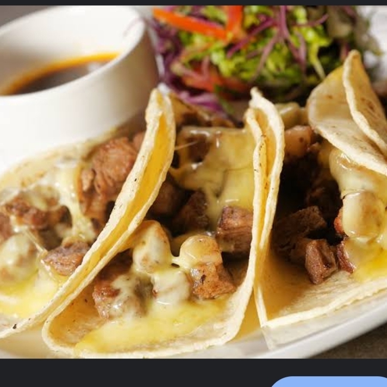 TACOS CHULETA C/ QUESO
