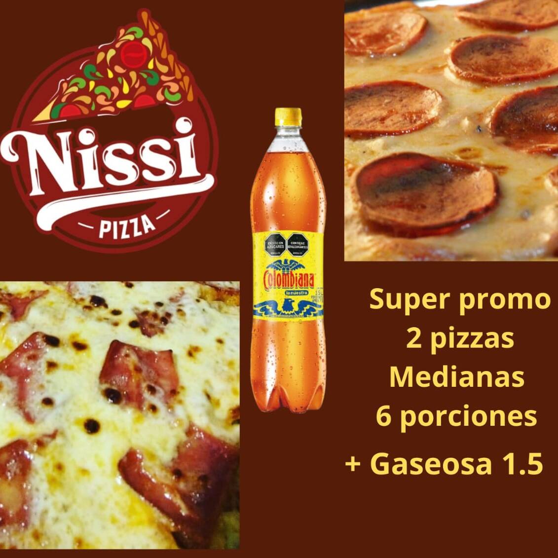Combo Tradicional Nissi + COLOMBIANA 1.5