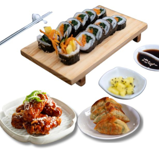 Promo Alitas+gimbap+mandu