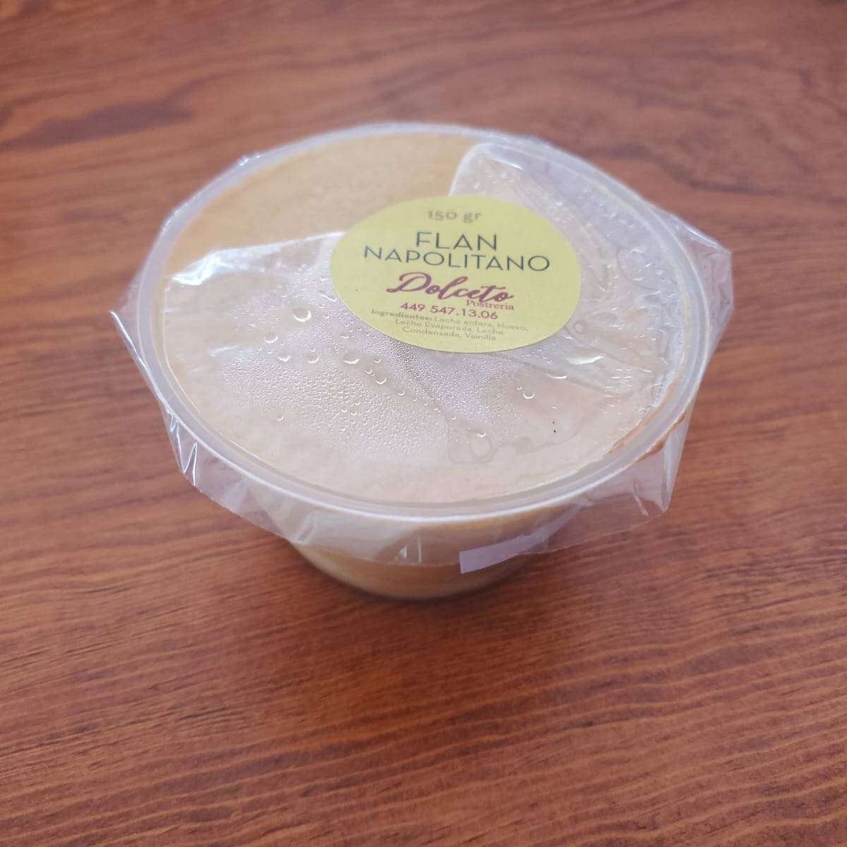 Flan Napolitano