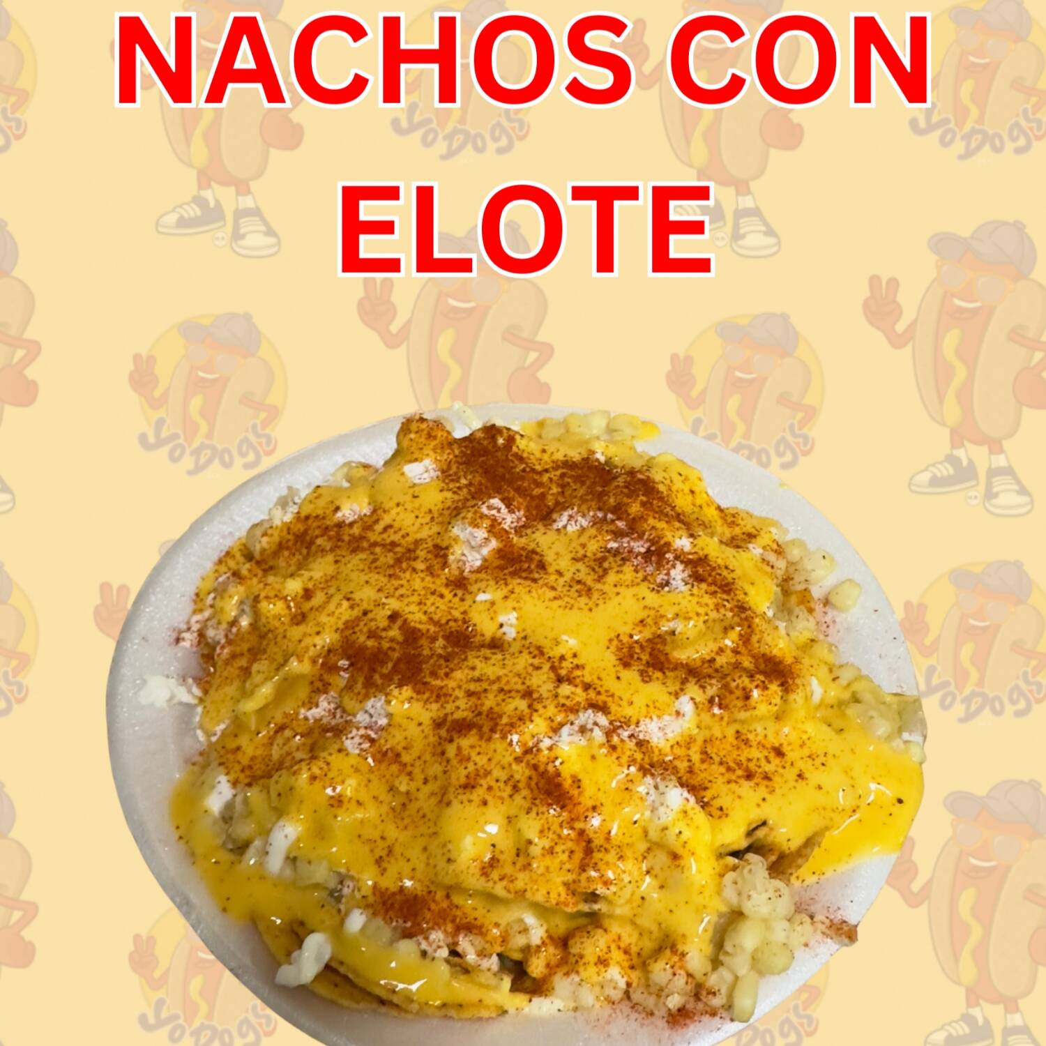 Nachos Con Elote