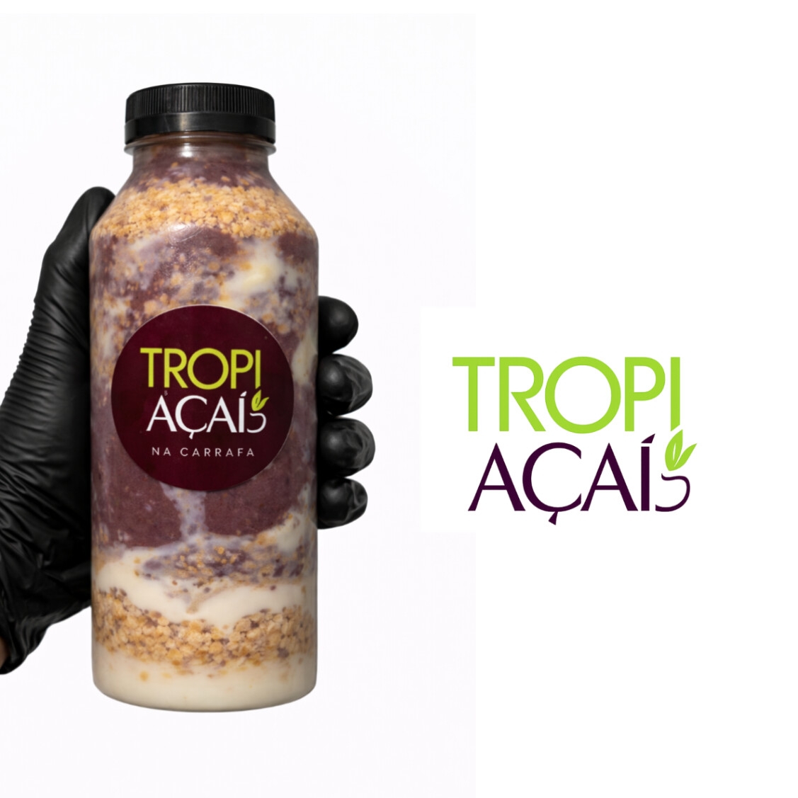 Açaí cremoso com paçoca, trazendo o sabor autêntico e marcante do amendoim. Prático e saboroso!