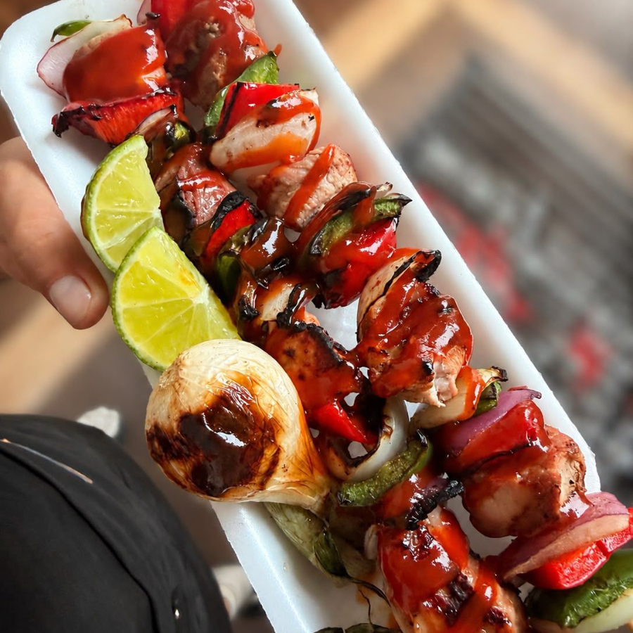 Brochetas BBQ