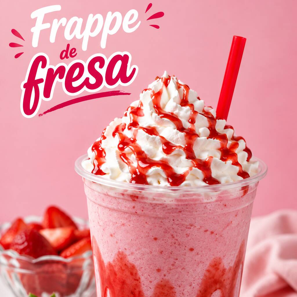 FRAPPE DE FRESA