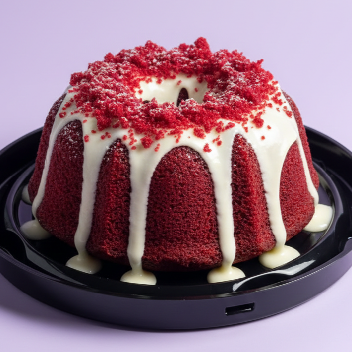 Bolo Red Velvet macio, úmido e com aquele sabor irresistível que derrete na boca! Massa vermelhinha aveludada combinada com um creme suave e delicioso. Enviamos quentinho. Serve até 1 pessoa (Aprox. 120g)