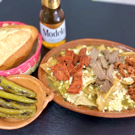 chilaquiles de la casa
