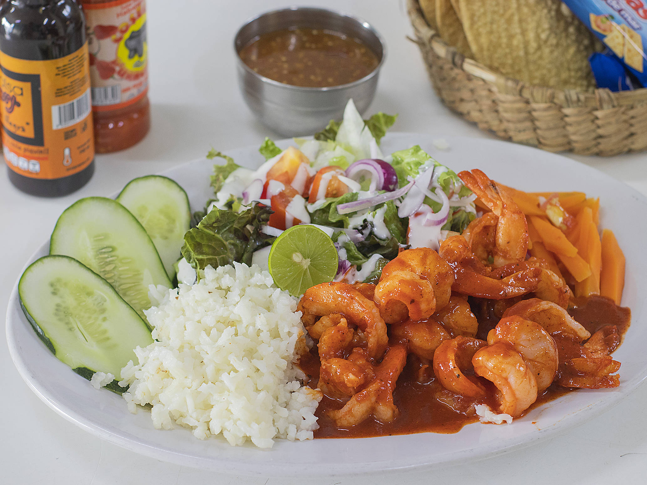 Camarones a la Diabla