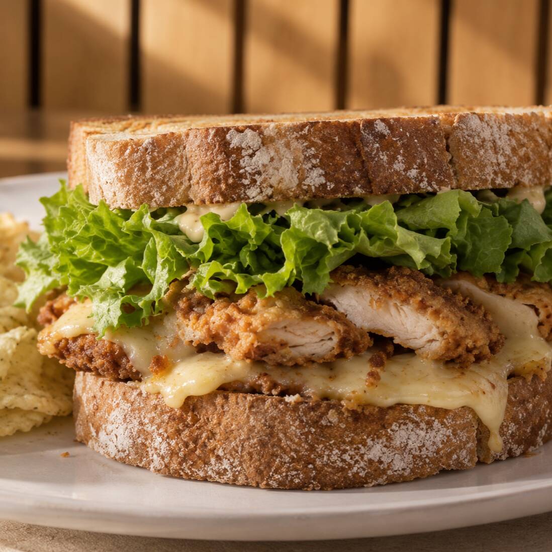 Sándwich de Pollo Crujiente