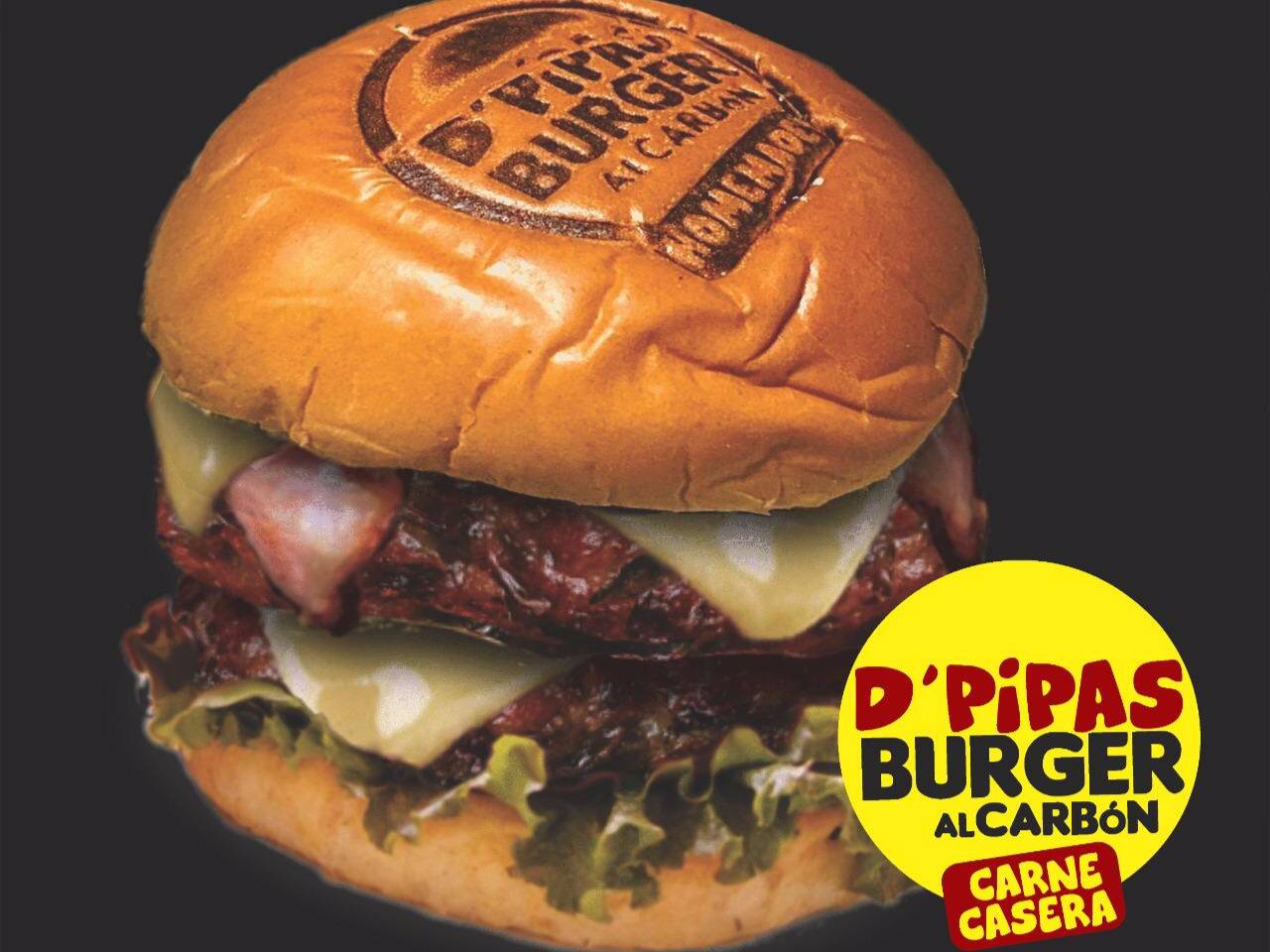 D'PIPAS Hamburguesas AL CARBÓN