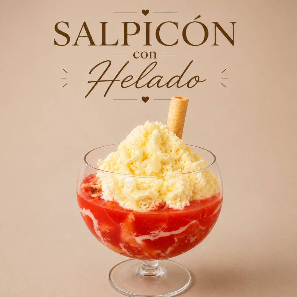 Salpicón con Helado