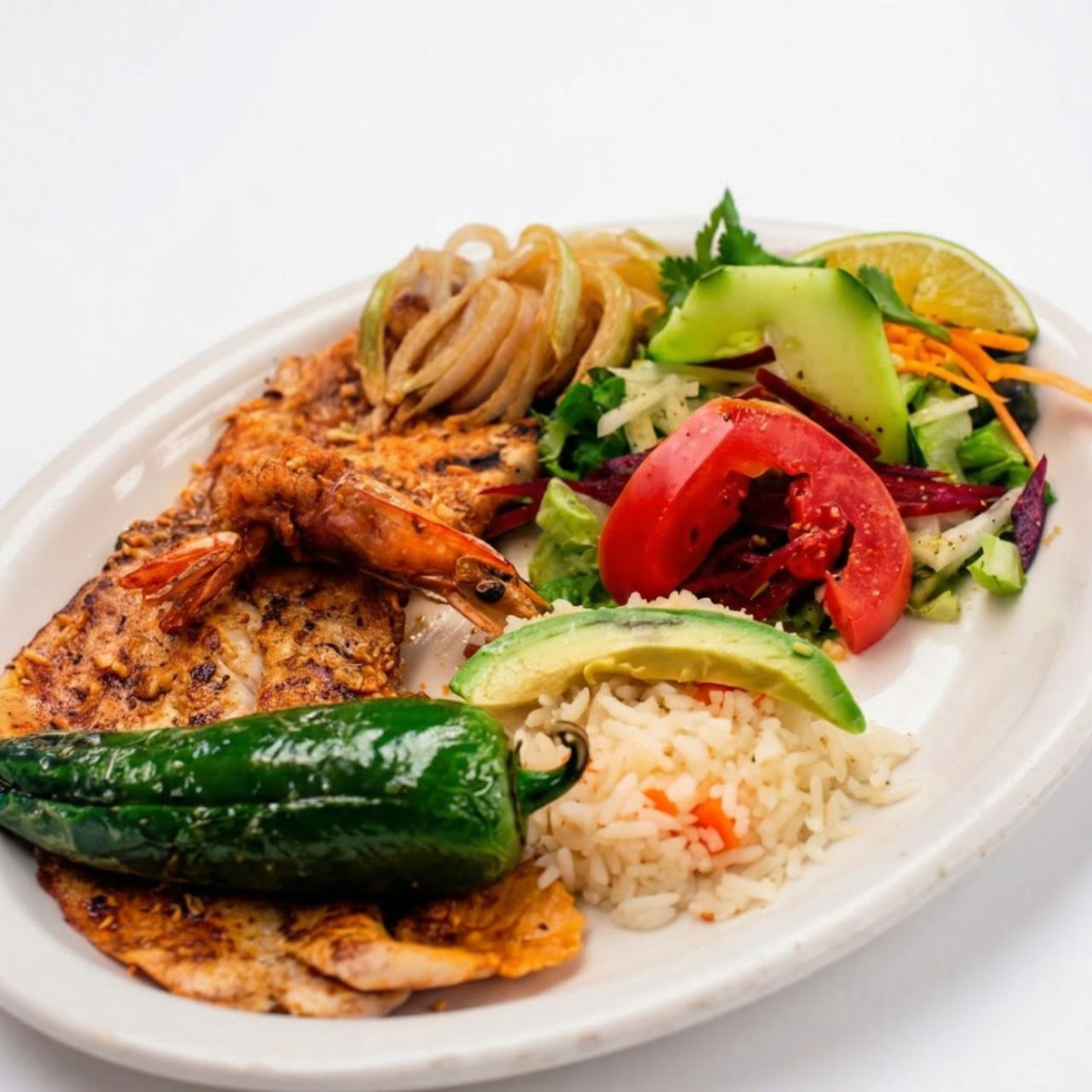 Filete de Pescado al Mojo de Ajo
