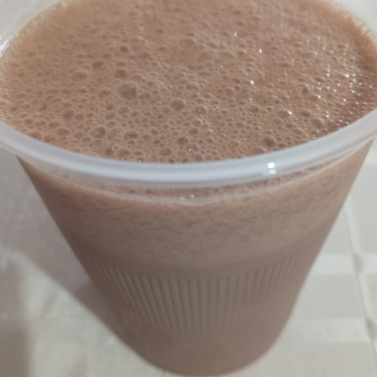 1 LITRO DE LICUADO DE PLATANO CHOCOLATE