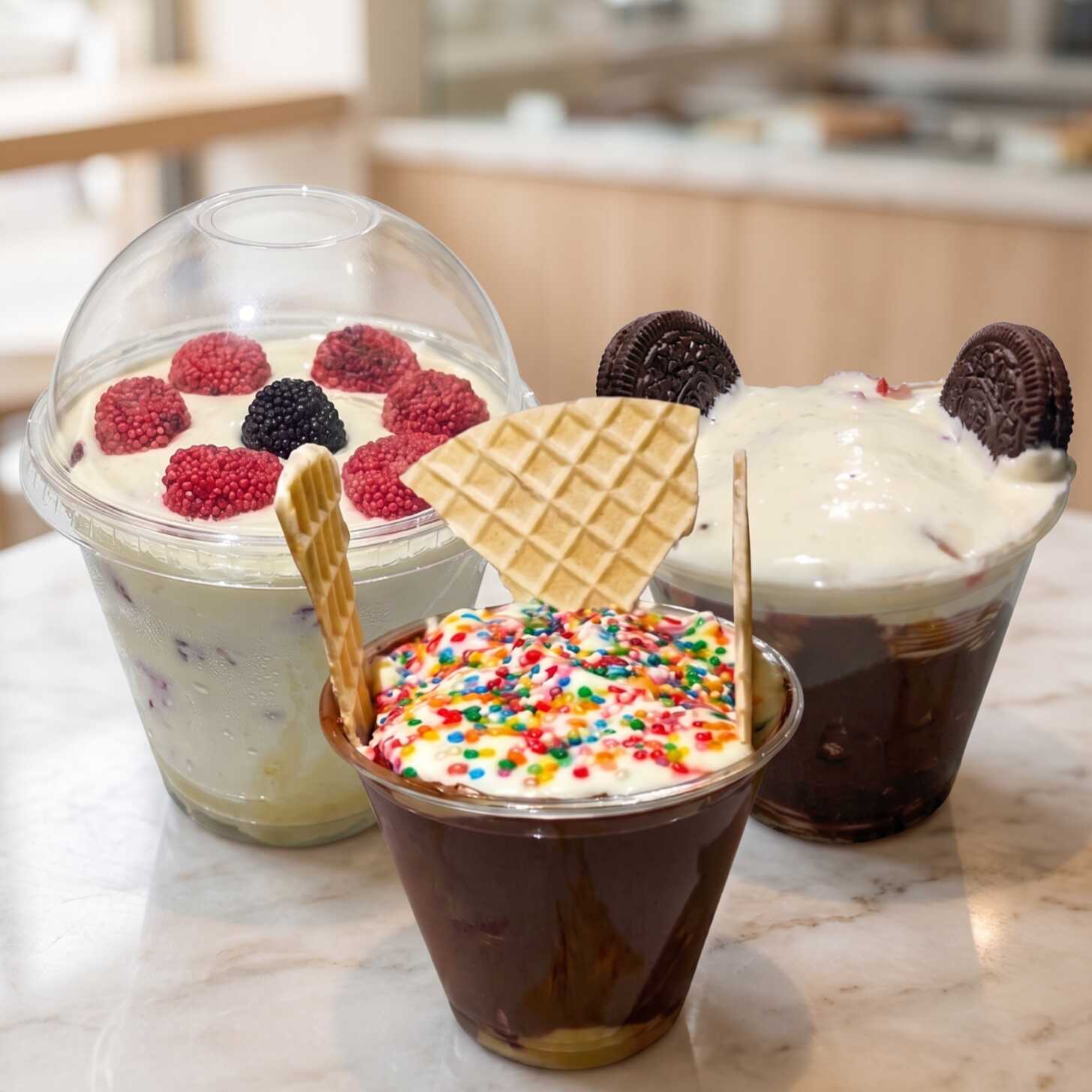 Fruta Con Crema 9 Oz