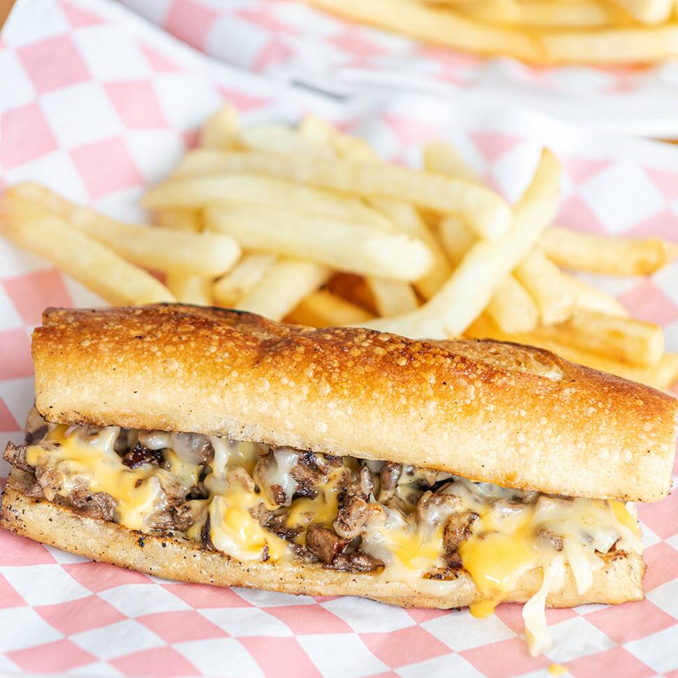 STEAK AND CHESSE