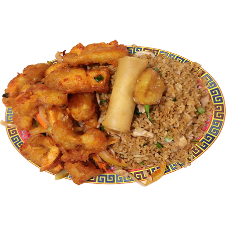 Lunch #17 (Calamar enchilado)