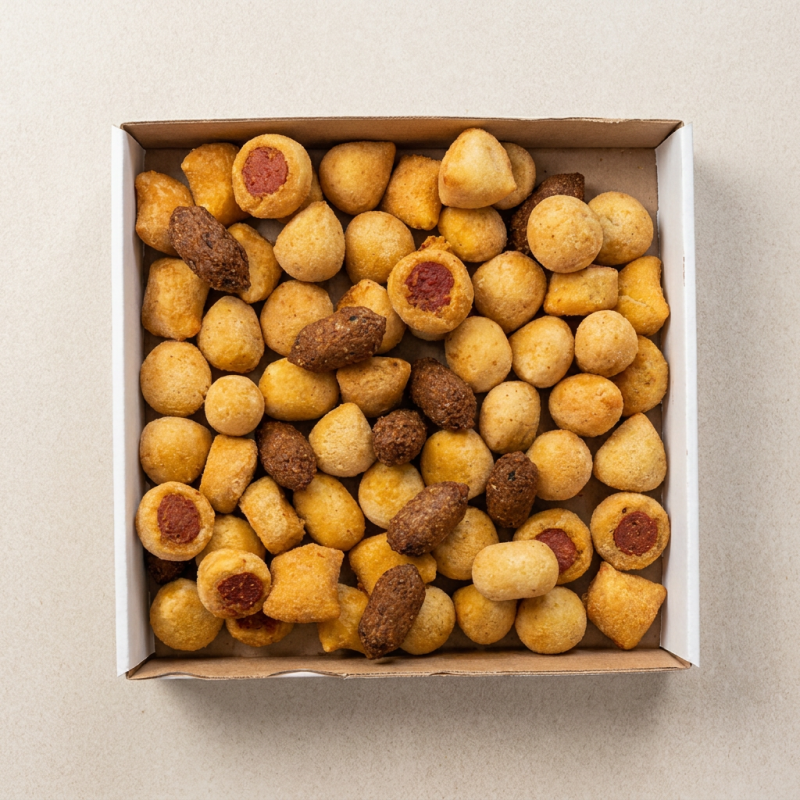 Salgados com recheio de verdade, fritos na hora no óleo de algodão — sequinhos, crocantes e cheios de sabor.
Aqui o preparo é rápido, a entrega é pontual e a qualidade chega quentinha na sua porta.
Peça agora e descubra o que é morder um salgado feito com capricho de verdade!