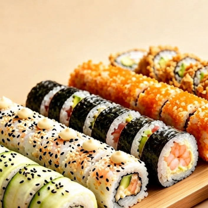 50 Piezas de Sushi 80