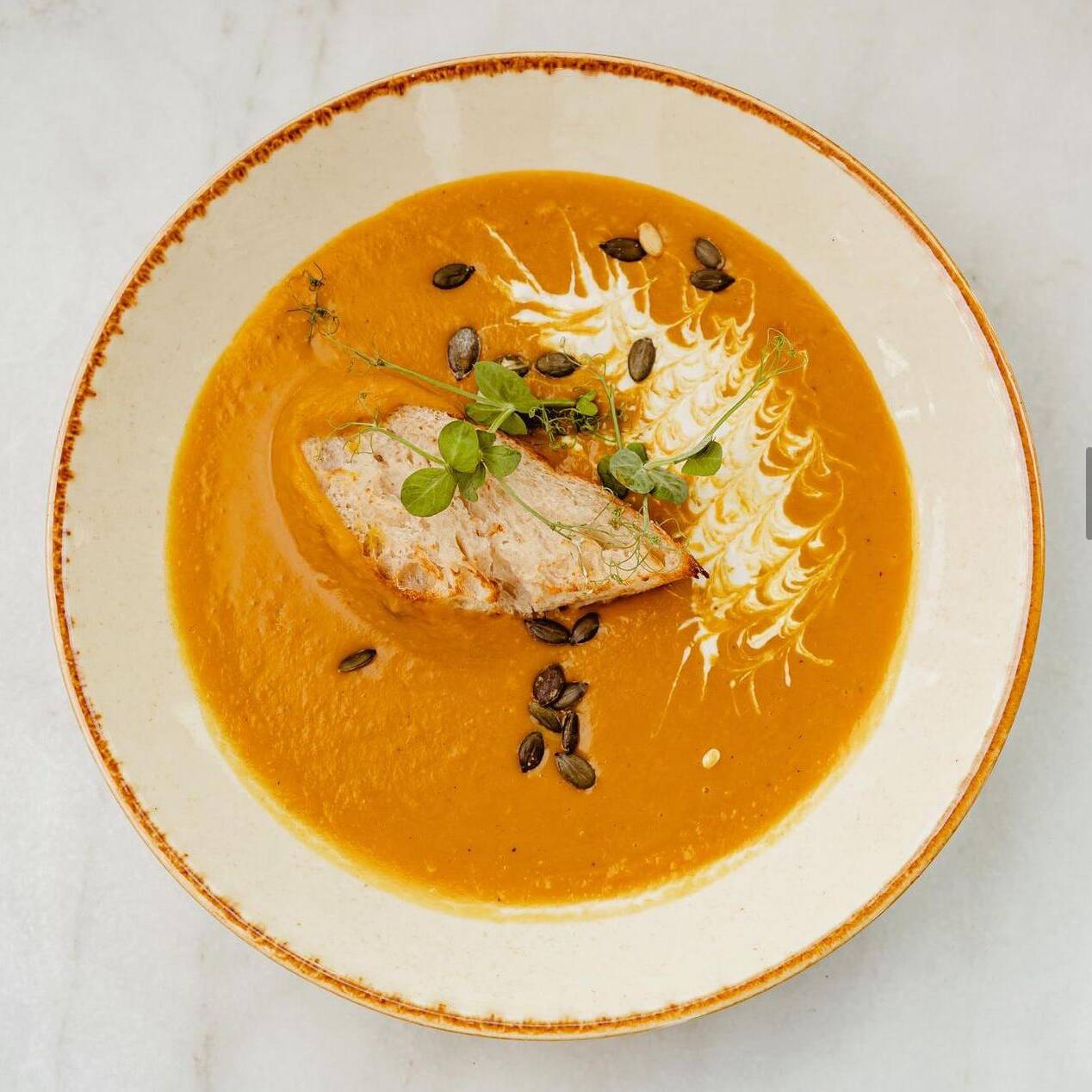 Crema De Calabaza