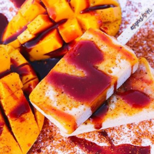 Paleta de Mango Chamoy