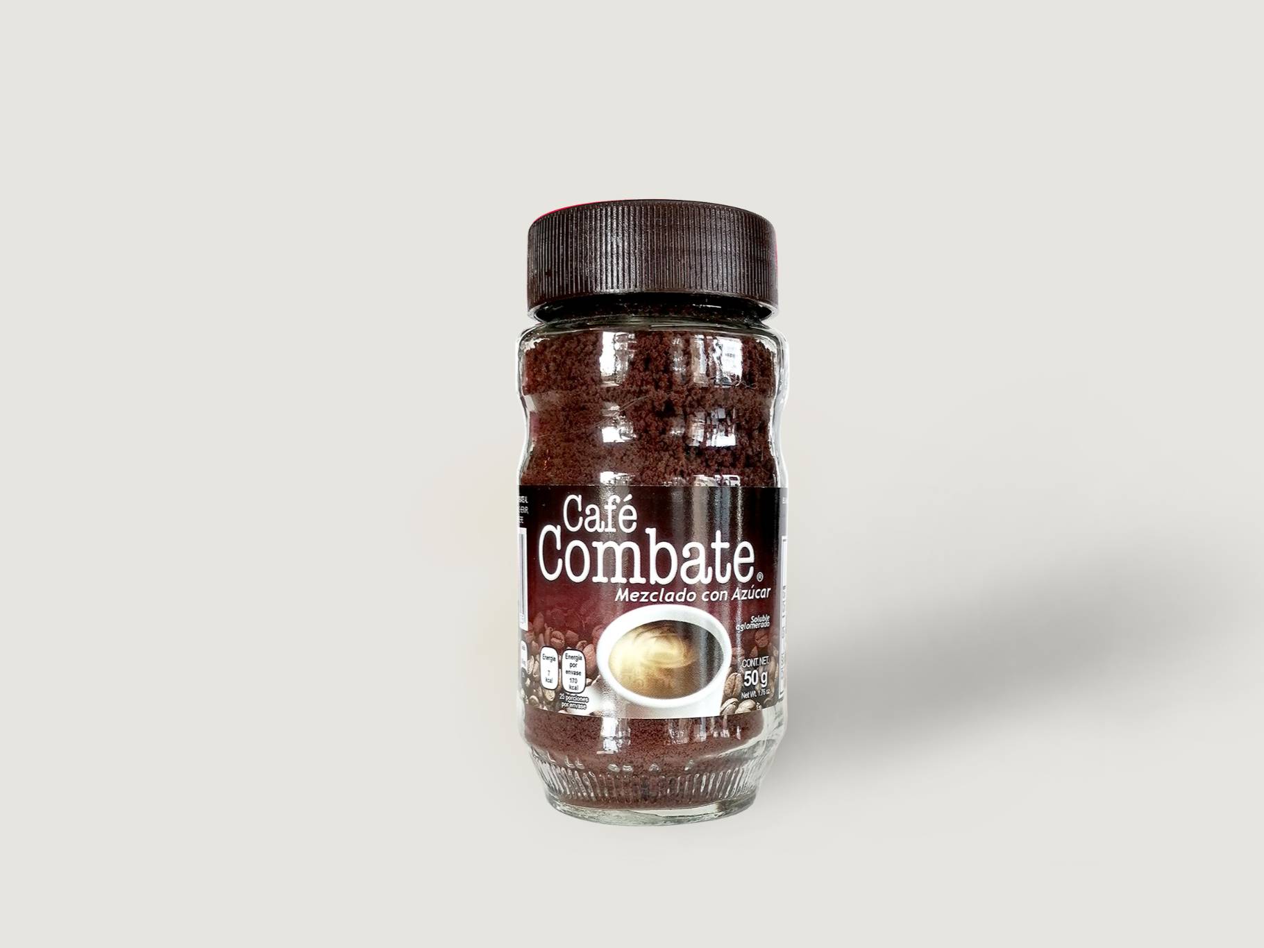 Café soluble con azúcar 50 gramos