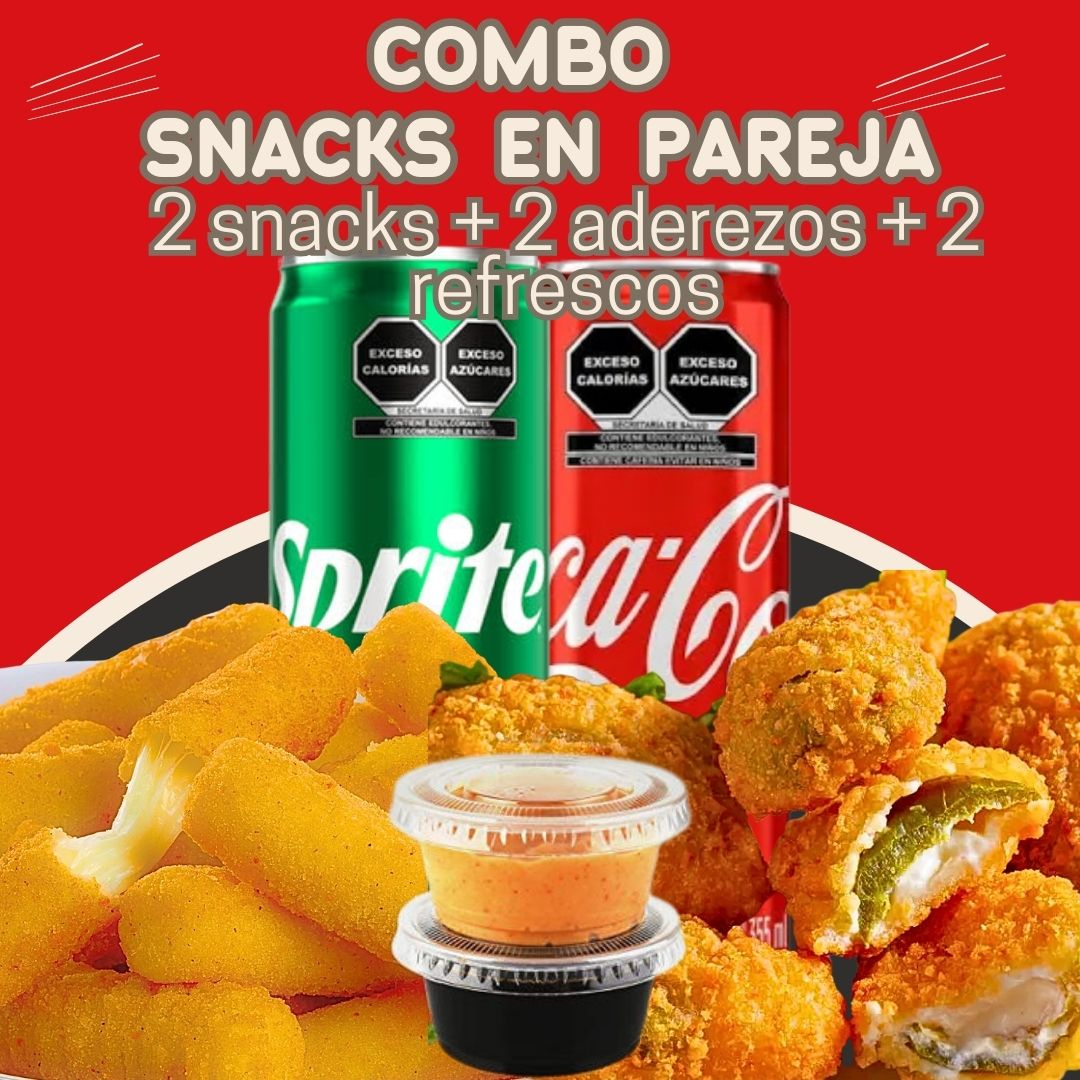 Combo Snacks en Pareja