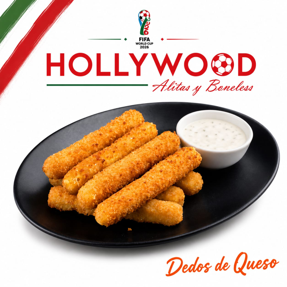 Dedos de Queso 8 Pzas