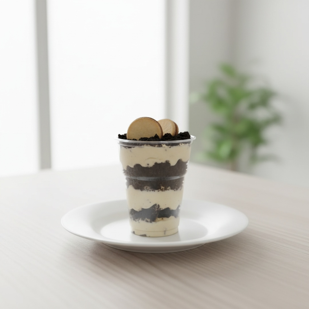 Copo da felicidade de brownie c/ recheio de chocolate c/ Sonho de Valsa R$ 15,00 Copo da felicidade de brownie c/ recheio de chocolate c/ Sonho de Valsa