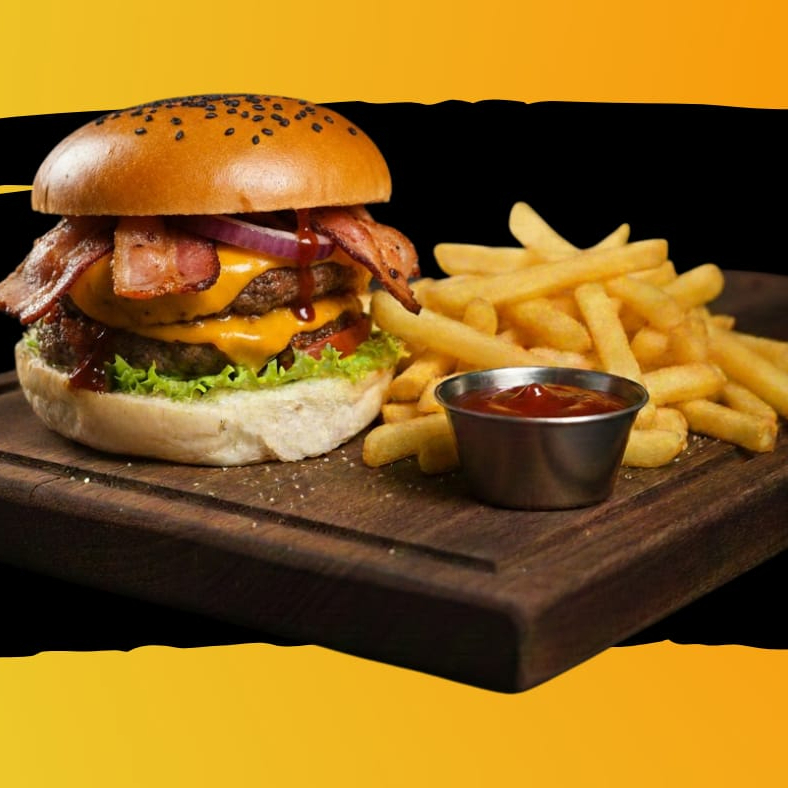 Tocineitor + Papas + Bebida