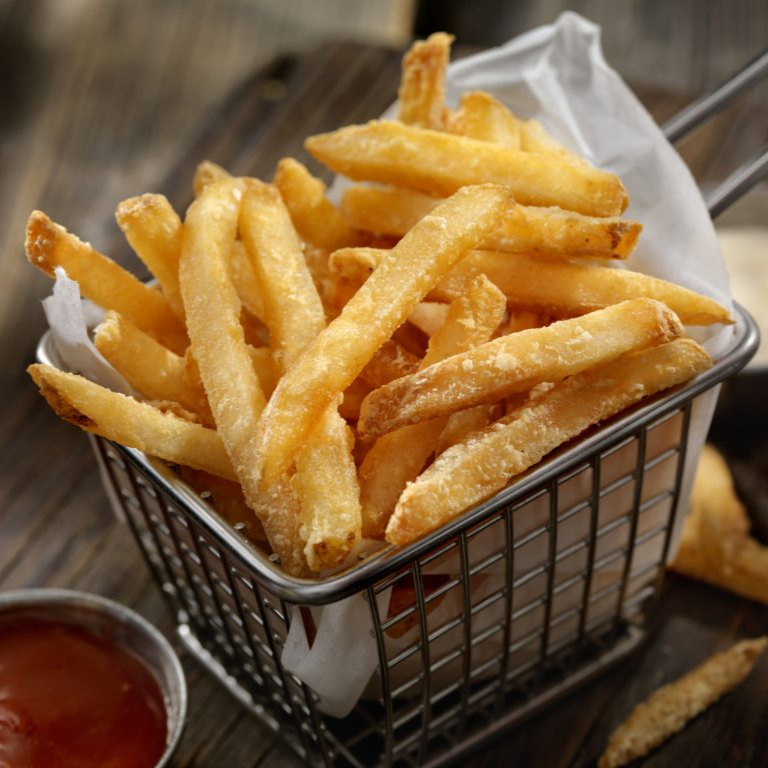 Adicional de fritas ao seu pedido | Porção individual (aprox. 100g)