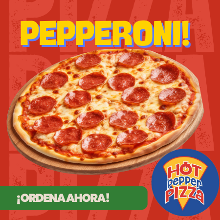 Pizza Pepperoni Sencilla 38 cm