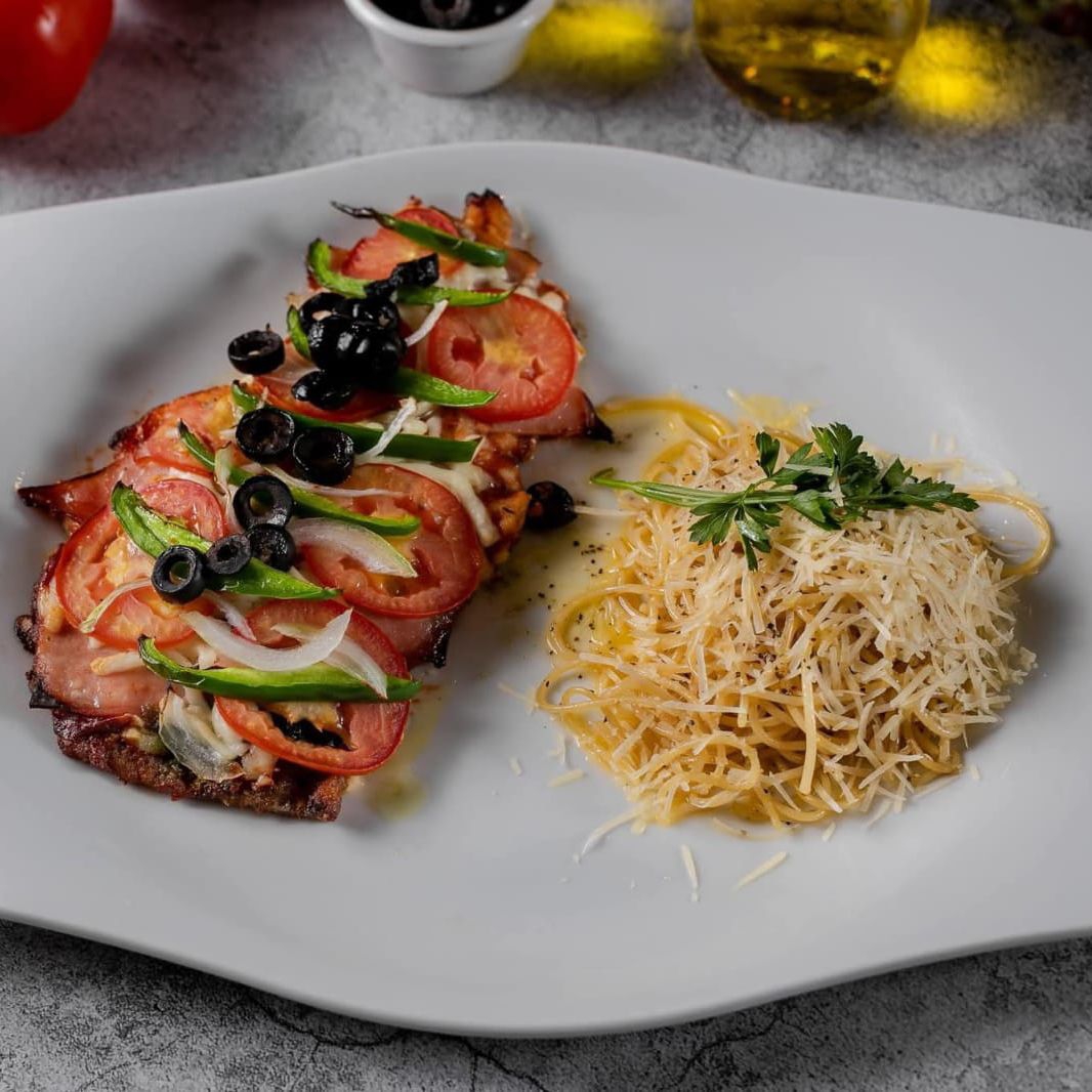 Milanesa De Pollo Napolitana