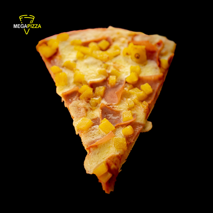 Porción Pizza Hawaiana + Gaseosa 250ml
