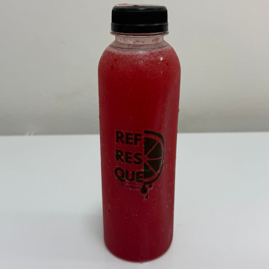 Apenas a fruta melancia batida