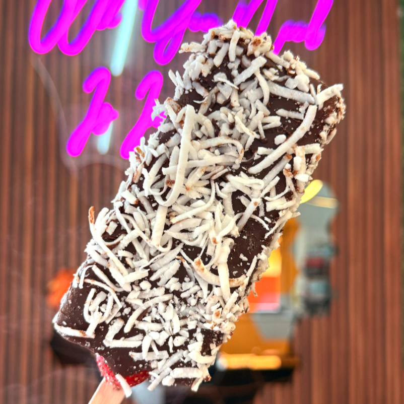 Esquimal Cubierto de Chocolate con Coco Rallado