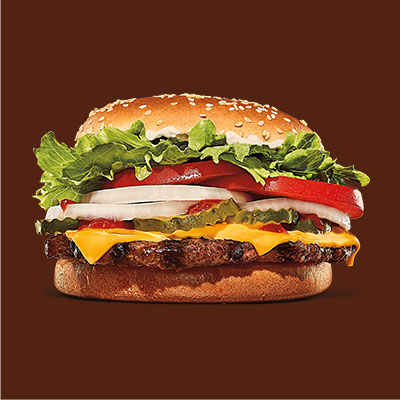 Whopper con queso