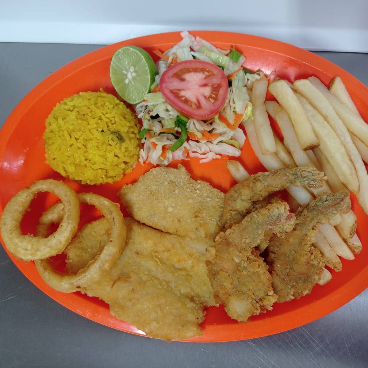 Platillo Mixto A La Plancha