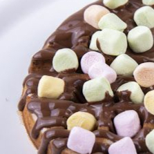 Waffle Bonbomsito de Chocolate