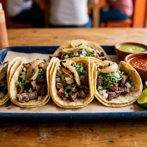 TACOS DE BISTEC