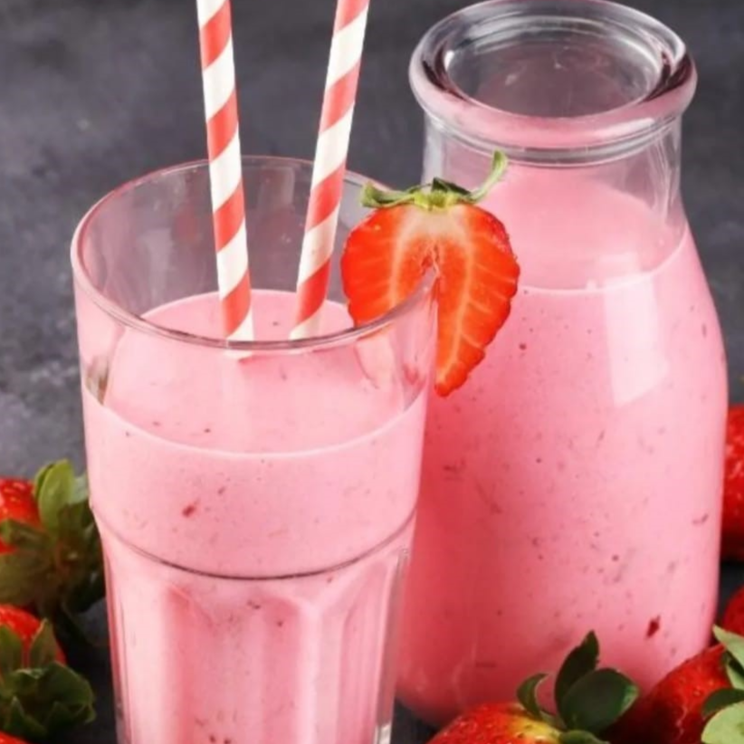Agua de Fresa base crema 1 litro