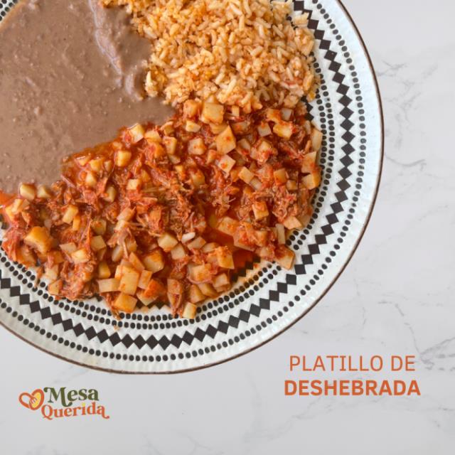 Platillo de Deshebrada