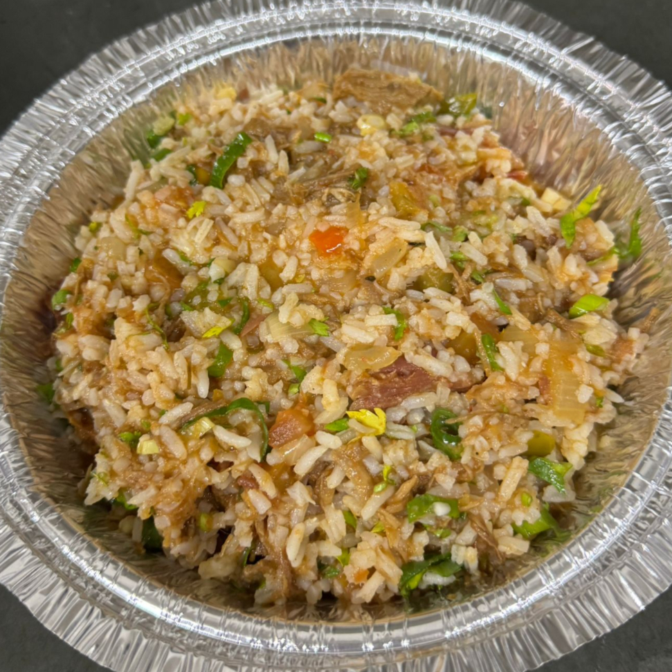 Opção de porção inteira ou 1/2 porção.