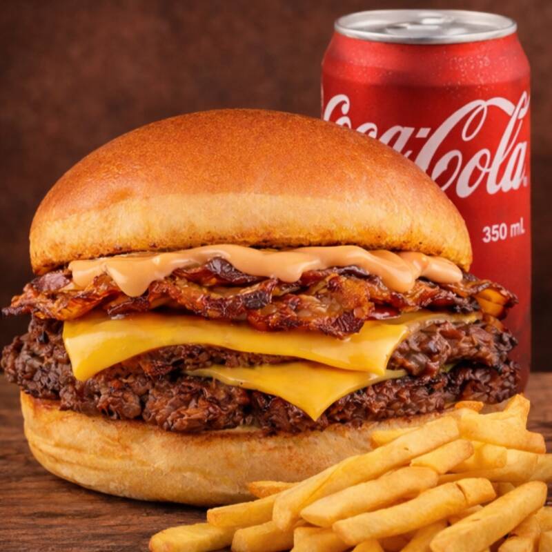Smash Bacon+batata+refri 350 ml