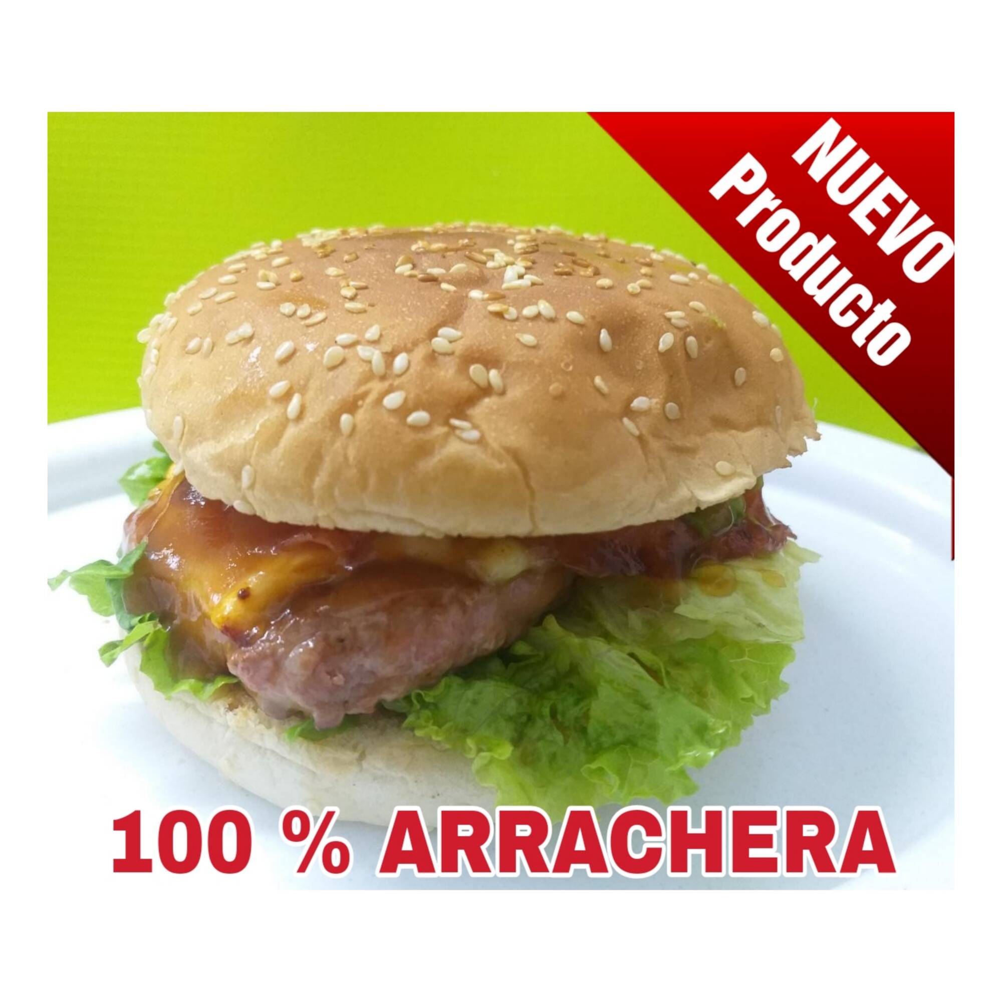 Hamburguesa Arrachera
