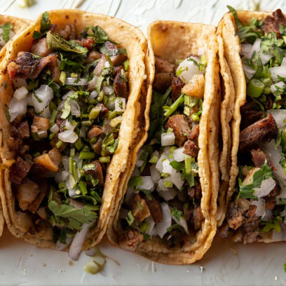 Orden de Tacos de Bistec 5 pza