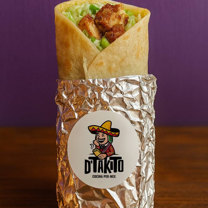 2 Wraps más 1 Chicha 500 ML