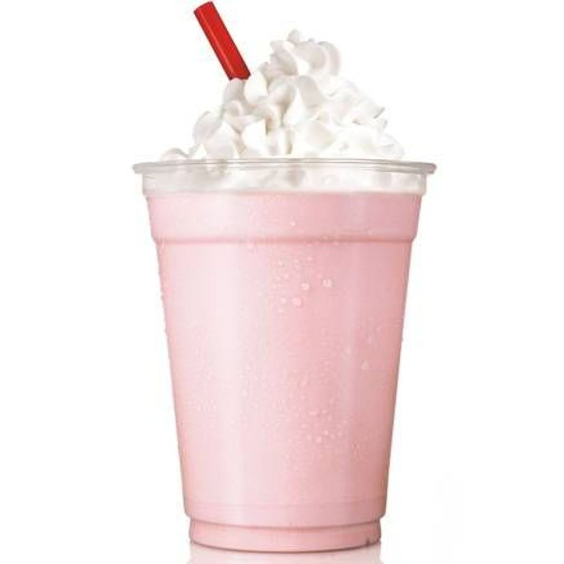 Strawberry hand-scooped ice cream shake 12 oz