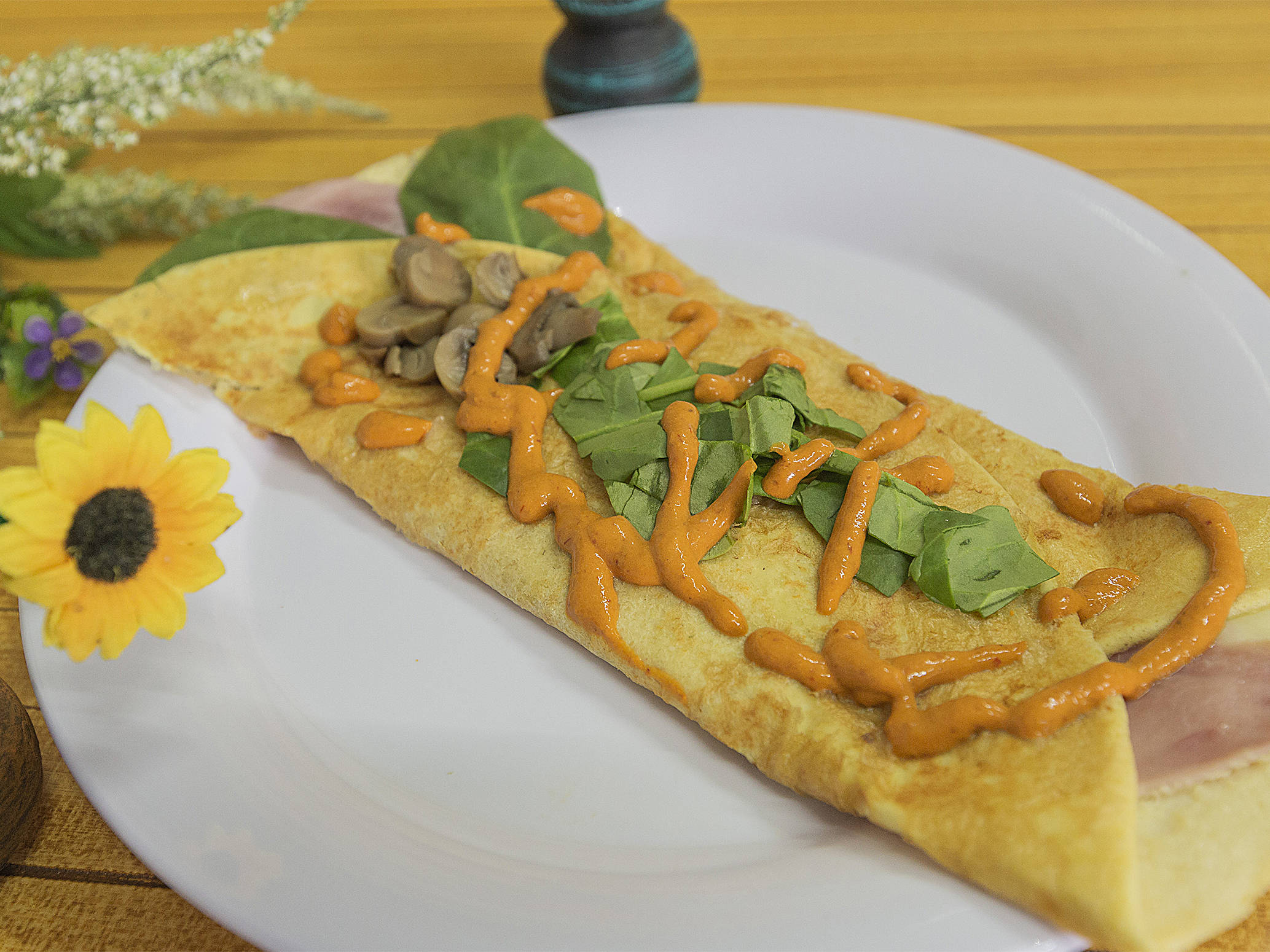 Crepa Salada Sin Harina Añadida