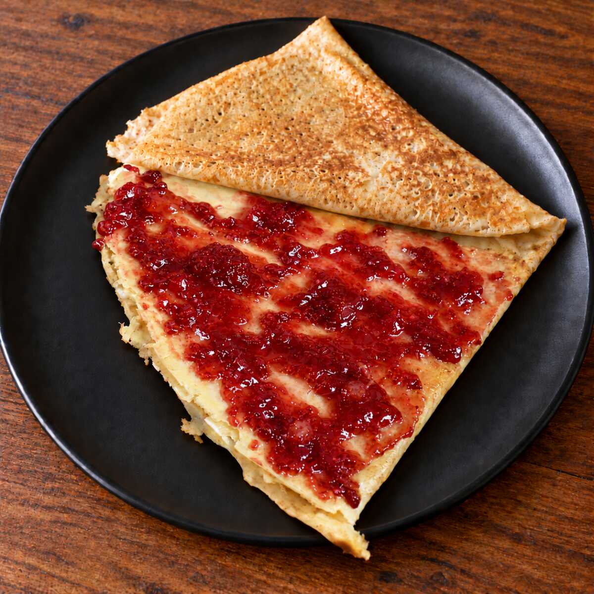Crepa Dulce Mermelada de Fresa