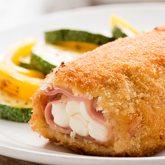 Pechuga Rellena de Jamon y Queso