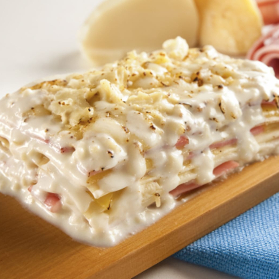 Lasagna de Jamón y Queso